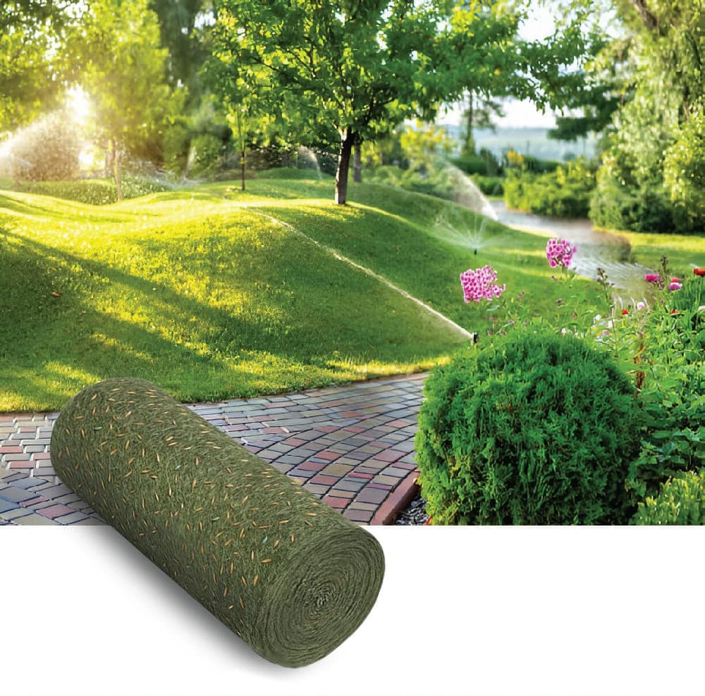 Grass Seed Mats product image showing biodegradable mats for lawn establishment